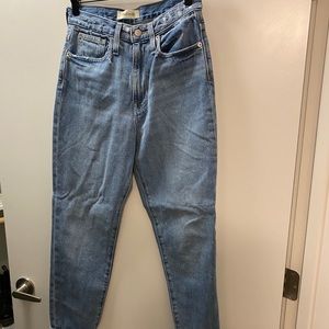 Madewell “Mom” jeans